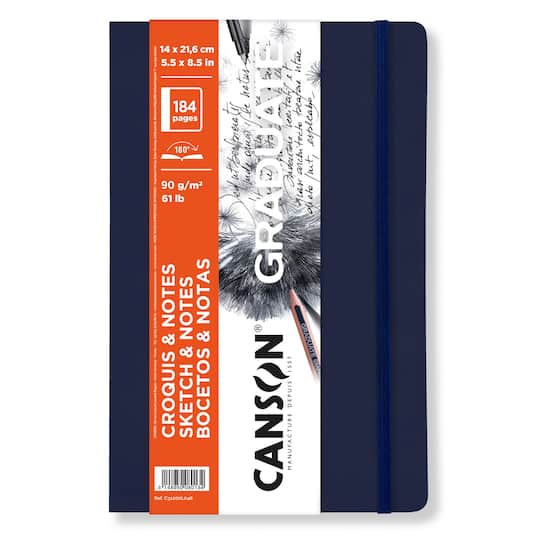 Canson® Graduate 5.5" x 8.5" Soft Cover Sketch & Notes Art Book